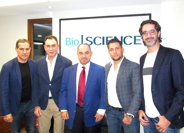 Dr. Marchetti, Dr. Crabai, Dr. Fantozzi, Dr. Christopoulos και Dr. Eyad.